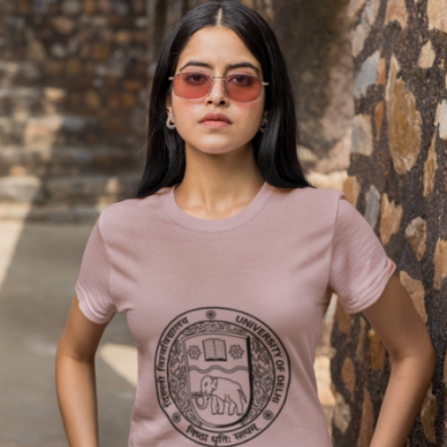 Customized Delhi University Women's T-Shirt